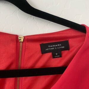 Tahari Red Dress
